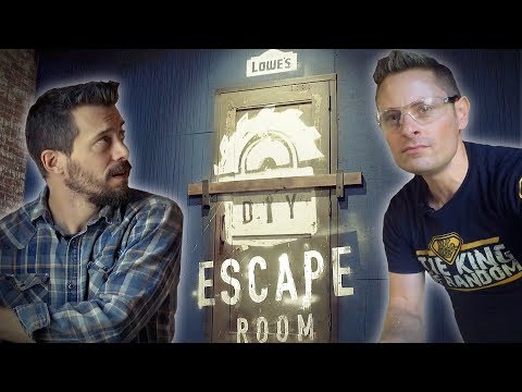 DIY Escape Room: Can They Build Their Way Out? DIY Escape Room: Can They Build Their Way Out?