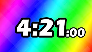 4 Minutes and 21 Second TIMER Countdown