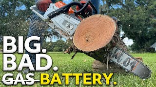 Can this Battery Saw Run Like a Gas Saw? Stihl MSA 300 C-O