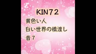 #Shorts #YouTubeショート　マヤ暦「ひと言マヤ暦」KIN72(2021.11.11）黄色い人、白い世界の橋渡し、音7、黒キン。マヤ暦スーパーアドバイザーの鈴木早代子がお送りします。