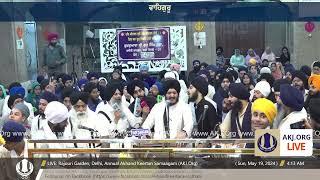 049 Delhi 18May2024 SatEve Rainsabai Keertan Bhai Jagjeet Singh Jee Delhi