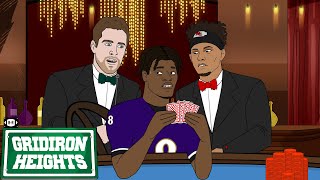 Mahomes and Rodgers Broadcast Wild Card Weekend While on Their Byes | Gridiron H