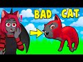 Becoming a BAD CAT in Roblox!