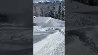 Best ski crash ever