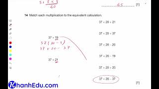 Giải đề Primary Checkpoint Math 2022 April Paper 1