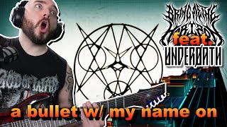 Reaction Cover! Bring Me The Horizon a bulleT w/ my namE On ft underoath on Rocksmith 2014