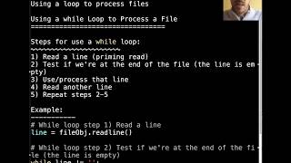 Loops and Files