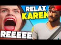 Karen Freaks Out At Me On Fortnite