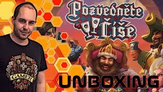 Unboxing deskové hry Pozvedněte číše