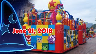 “Pixar Water Play Street Party!” @ Hong Kong Disneyland | 香港迪士尼樂園「Pixar水花大街派對！」 (June 21, 2018)