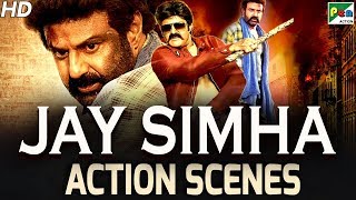 Jay Simha - Action Scenes | New Action Hindi Dubbed Movie | Nandamuri Balakrishna, Nayanthara
