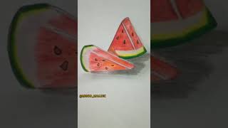 Watermelon sugar ♥️😋🍉😜.#watermelonsugar #trending #art #drawing #colours