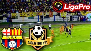 Barcelona vs Libertad EN VIVO | Fecha 10 de la  Liga Pro 2023 | Campeonato Ecuatoriano