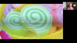 NAFR Ottawa - The Big 3: Fat, Sugar, and Salt in Disease Management - with HC Nutrition