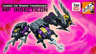 Custom Cel Shaded Transformers MP INSECTICON by LEK Custom Toys