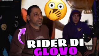 GrenBaud fa *ENTRARE IN LIVE* il RIDER di GLOVO per €50!!🛵🎒 *bello bello*