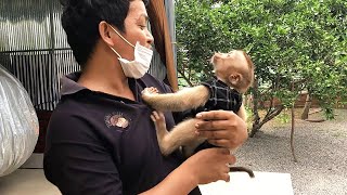 Handsome Prince Jason Energetic Greeting With Uncle After Back From Play Outside