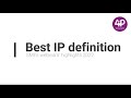 2022 4iP Council Webinars 4SMEs: What is IP?