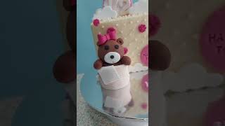 Fondant Teddy Bear |Cupcake Piping Technique Tutorial| Buttercream| Decorating techniques and Ideas|