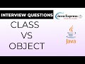 What is the Major Difference Between a Class and Object in Java?