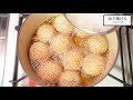 【中華点心】白玉粉で簡単に作れる！ごま団子の作り方 how to make sesame dumplings 難易度★★