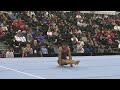 nartey brady floor exercise 2025 winter cup senior men day 1