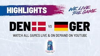 Highlights | Denmark vs. Germany | 2023 #IIHFWorlds
