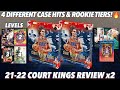 BEAUTIFUL ART-THEMED CANVAS CARDS!🔥 | 2021-22 Panini Court Kings Basketball Hobby Box Review x2