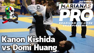 【FULL FIGHT】Kanon Kishida vs Domi Huang / MARIANAS PRO JAPAN 2023【ブラジリアン柔術】岸田蘭音 vs ドミ・フアン