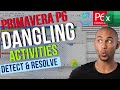 Detecting And Fixing Dangling Activities In Primavera P6 Time Schedule