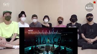Bts reaction to TYLA - WATER (BIANCA 2023)