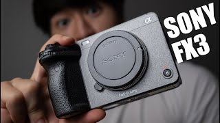 SONY FX3開封動画！質感最高！購入した理由やファーストインプレッションなど