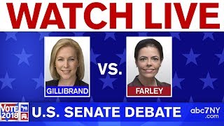 Senate Debate between NY Sen. Kirsten Gillibrand and Chele Farley