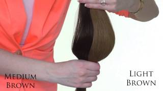 Irresistible Me Hair Extensions - Choosing the right color