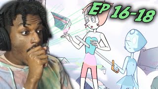 WHAT HAPPENED TO PEARL?! 😨 | Steven Universe Ep 16-18 REACTION |