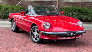 1986 Alfa Romeo Spider Veloce for sale