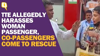 Viral Video | Bengaluru TTE Allegedly Harassed Woman Passenger, Suspended | The Quint