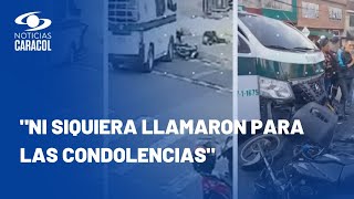Patrulla de la Policía mata a motociclista en Bogotá tras volarse señal de Pare