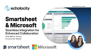 Smartsheet \u0026 Microsoft Working Together | Project Management | Integration | Collaboration |