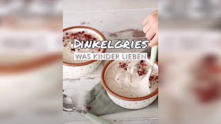 ❤️ Grießbrei im Thermomix® kochen, den Kinder so lieben 😍 Dinkelgrieß Thermomix® | Rezept@fitgemixt