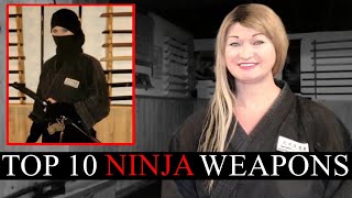TOP 10 NINJA WEAPONS & TOOLS Used By The SHINOBI | Historical Ninjutsu Training Techniques (Ninpo)