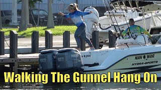 A Crew Has A Real Tough Time At The Dock! | Black Point Marina | Broncos Guru | Wavy Boats