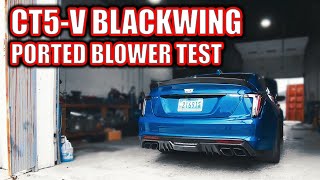 NEW Cadillac CT5-V Blackwing gets a Ported Blower!