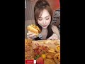 红油海鲜串 u0026肯德基局 mukbang 吃播 chinesemukbangshow eatingshow 生食 seafood