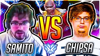 Samito vs ChipSa \u0026 Poko! Overwatch Top 500 Doomfist Gameplay (Overwatch)