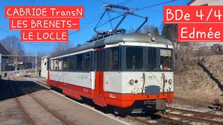 CABRIDE TransN Les Brenets-Le Locle mit BDe 4/4 3 \