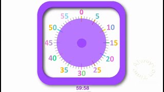 60-minute visual timer