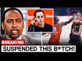 Stephen A. Smith SLAMS Dijonai Carrington Over Caitlin Clark's Eye Injury!