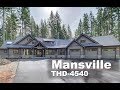 Tour of Luxury One-Story Craftsman House Plan | THD-4540