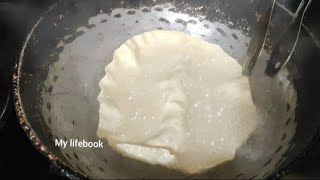 Appadalu | How to Fry Papad in Oil |  Papad Recipe in Telugu | అప్పడాలు ఫ్రై